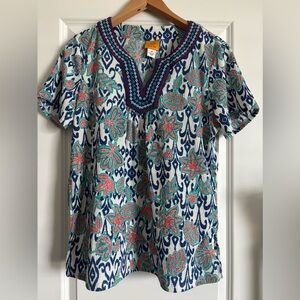 Ruby Rd. floral blouse medium